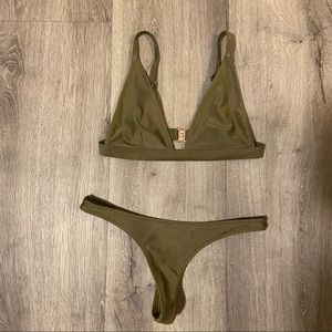 White Fox Bikini Set